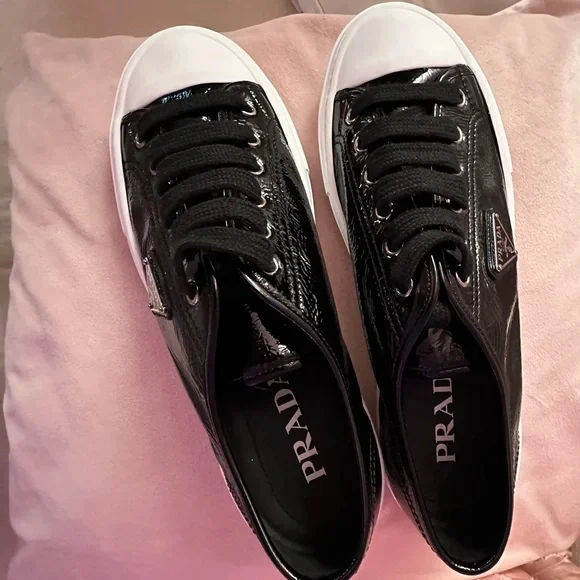 Prada Naplak Low-Top Sneaker - Picture 3 of 11